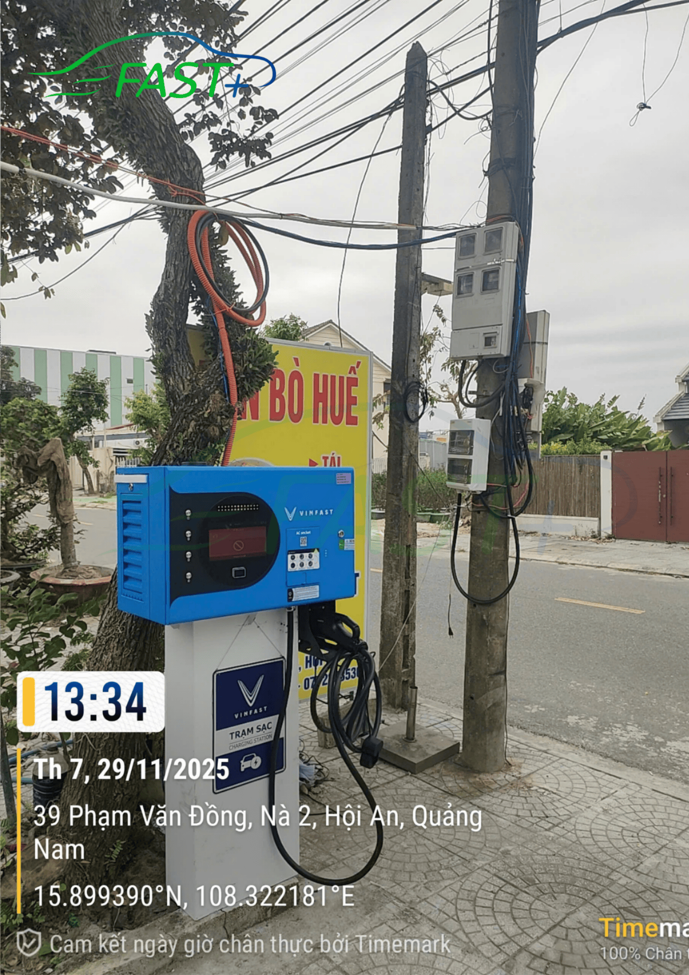 Trạm sạc DC ON Live ngày 29/11